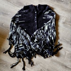 LuLaRoe Mimi Poncho One Size